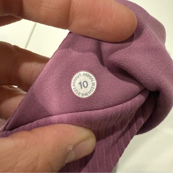 Lululemon Align Ribbed Bra *Light Support, A/B Cup Size 10 - Picture 5 of 9
